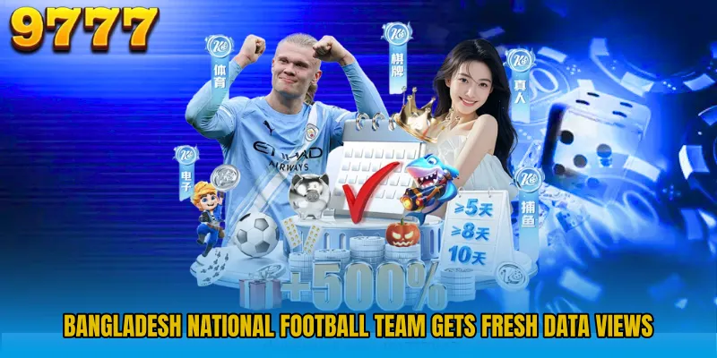 Bangladesh National Football Team gets fresh data views